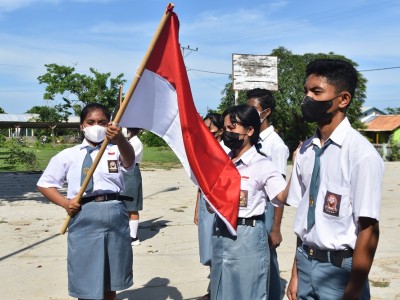 Pelantikan Pengurus OSIS Masa Bakti 2021/2022