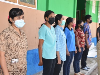 Pelantiakan Pengurus OSIS Masa Bakti 2021/2022