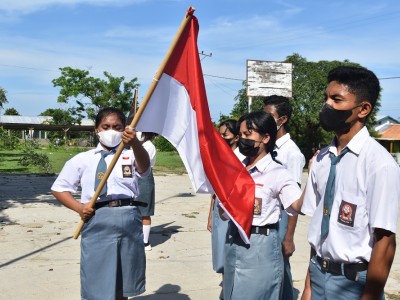 Pelantikan Pengurus OSIS Masa Bakti 2021/2022