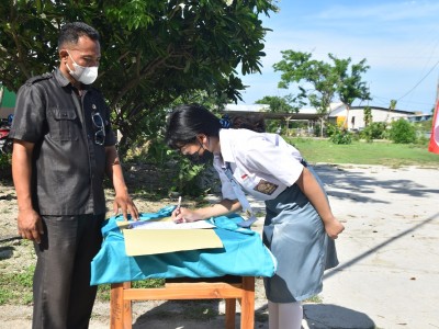 Pelantikan Pengurus OSIS Masa Bakti 2021/2022